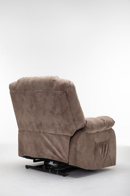 Cooper Power Lift Recliner Motion Reclining Chair - Camel