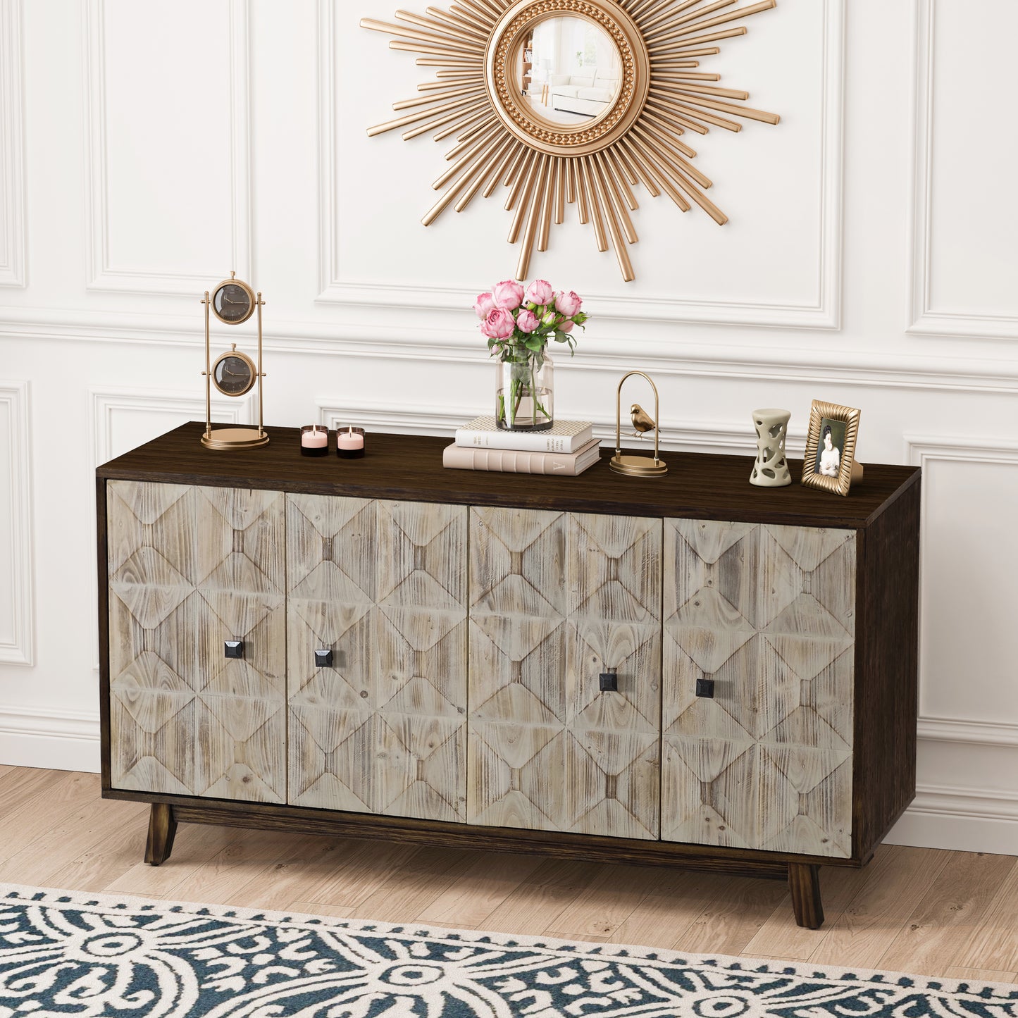 Rasco Sideboard Storage Cabinet - Natural