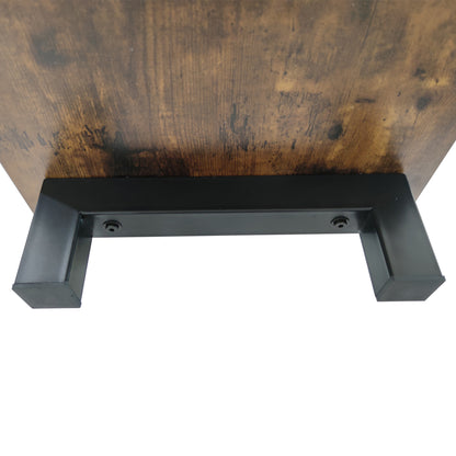 Muvi TV Stand Console - Rustic Brown