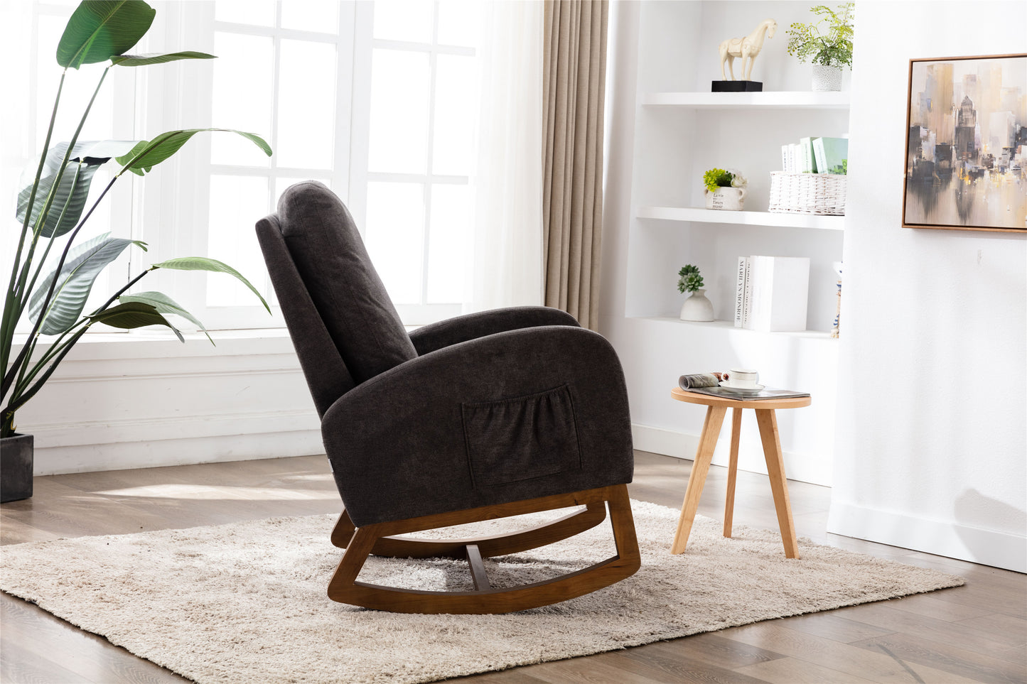 Frazer Rocking Chair - Gray