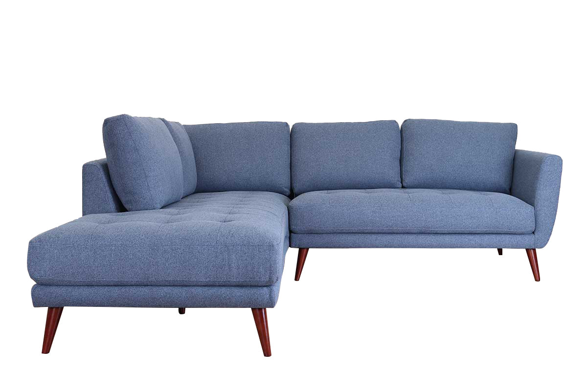 Casey Laf Sectional Sofa - Blue