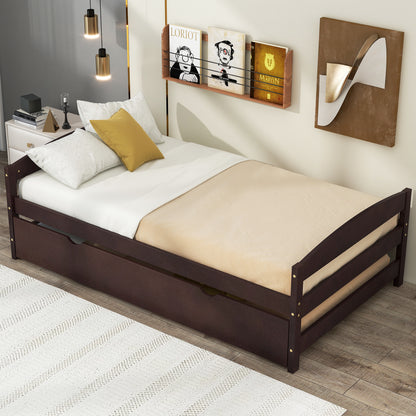 Array Twin Size Daybed with Twin Size Trundle - Espresso