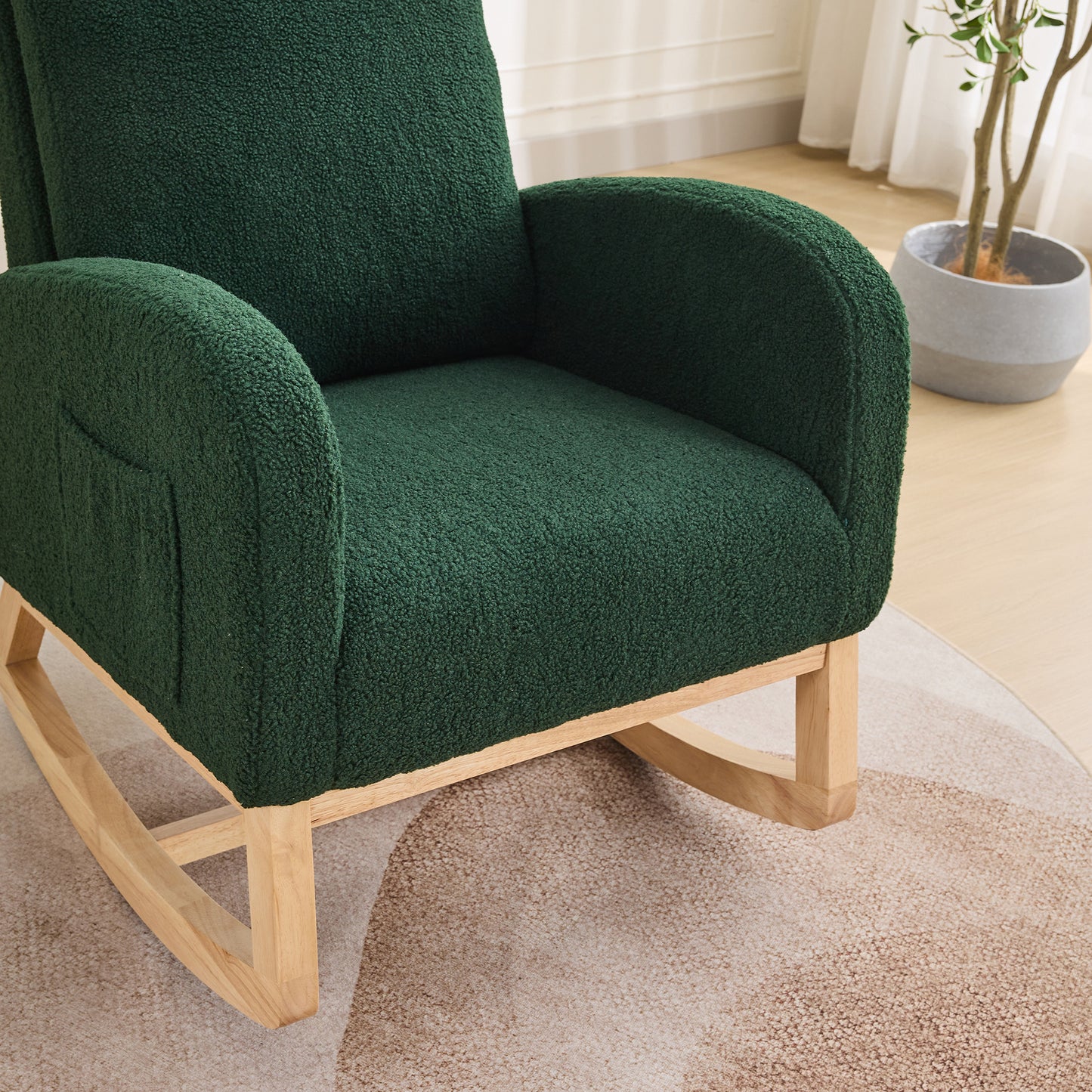 Lester Rocking Chair - Green