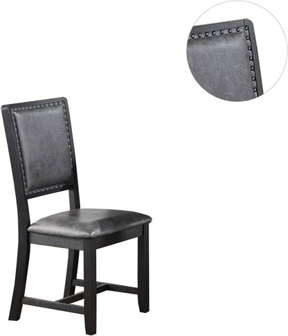 Benso Classic Dining Chair(Set of 2) - Gray