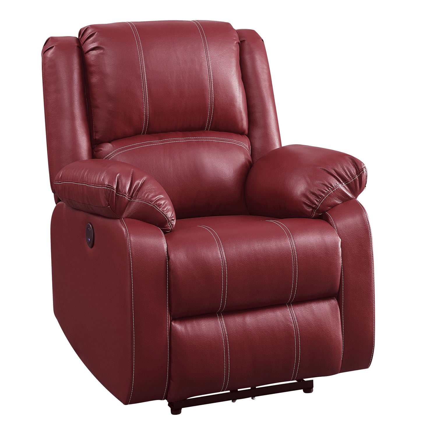 Berkley Power Recliner with USB Port - Red