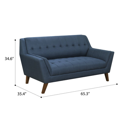 Wallace Loveseat - Blue