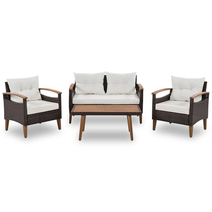 Eco Luxe Outdoor Living Seating Set