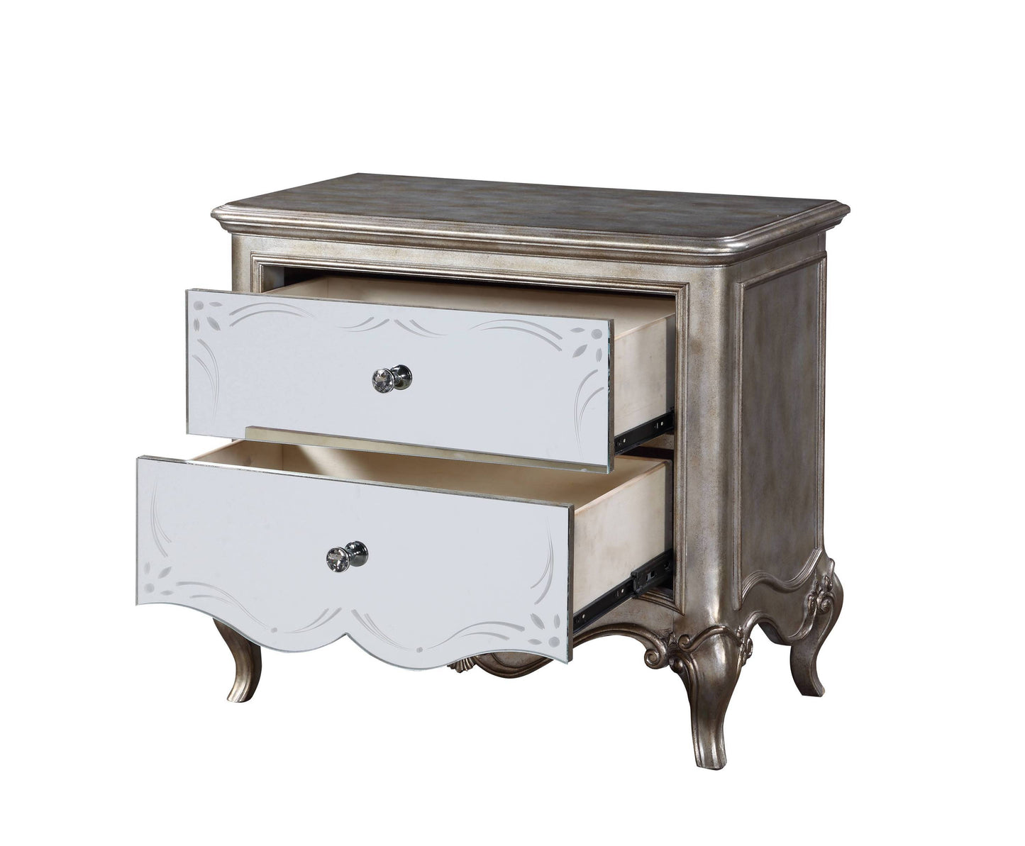 Esteban Nightstand (2 Drw) - Champagne