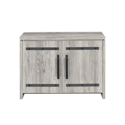 Rivera 2-door Accent Cabinet -  Gray