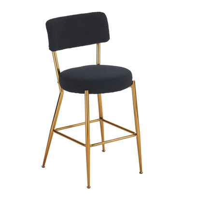 Atlas Island Comfort Bar Stool - Black Set of 2