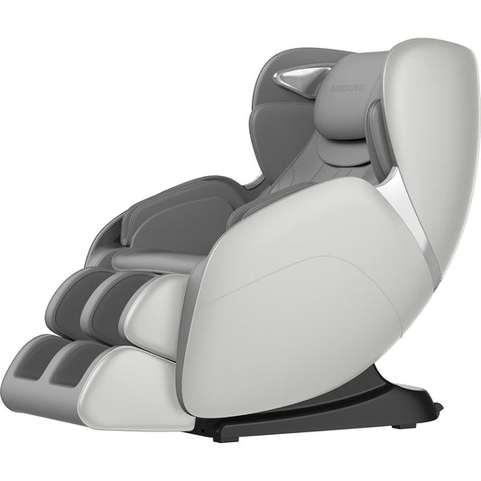 BOSSCARE 3D Shiatsu Massage Recliner with AI Voice - White