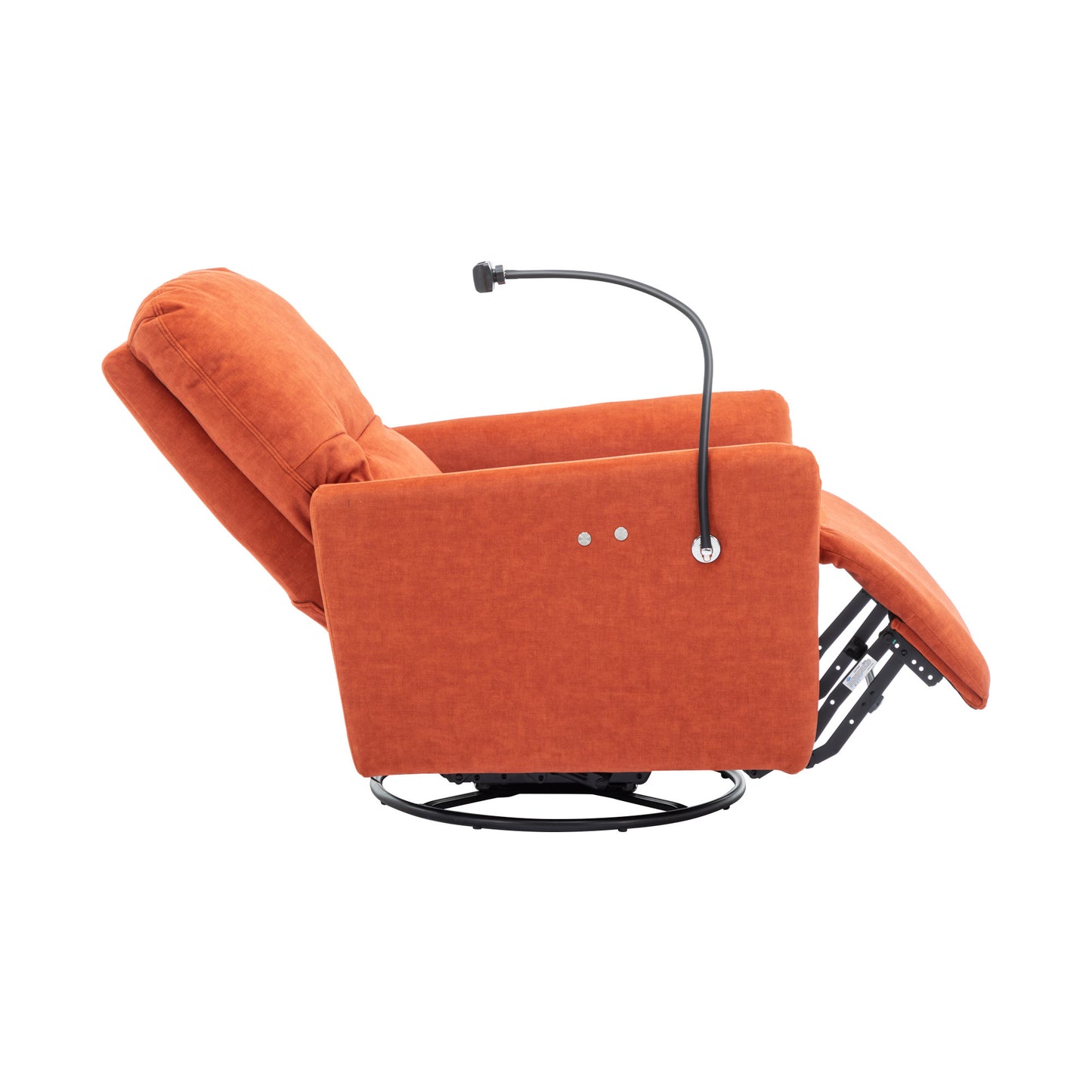 Dax Electric Rocking Motion Recliner - Orange