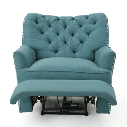 Finley Electric Recliner Chair - Teal