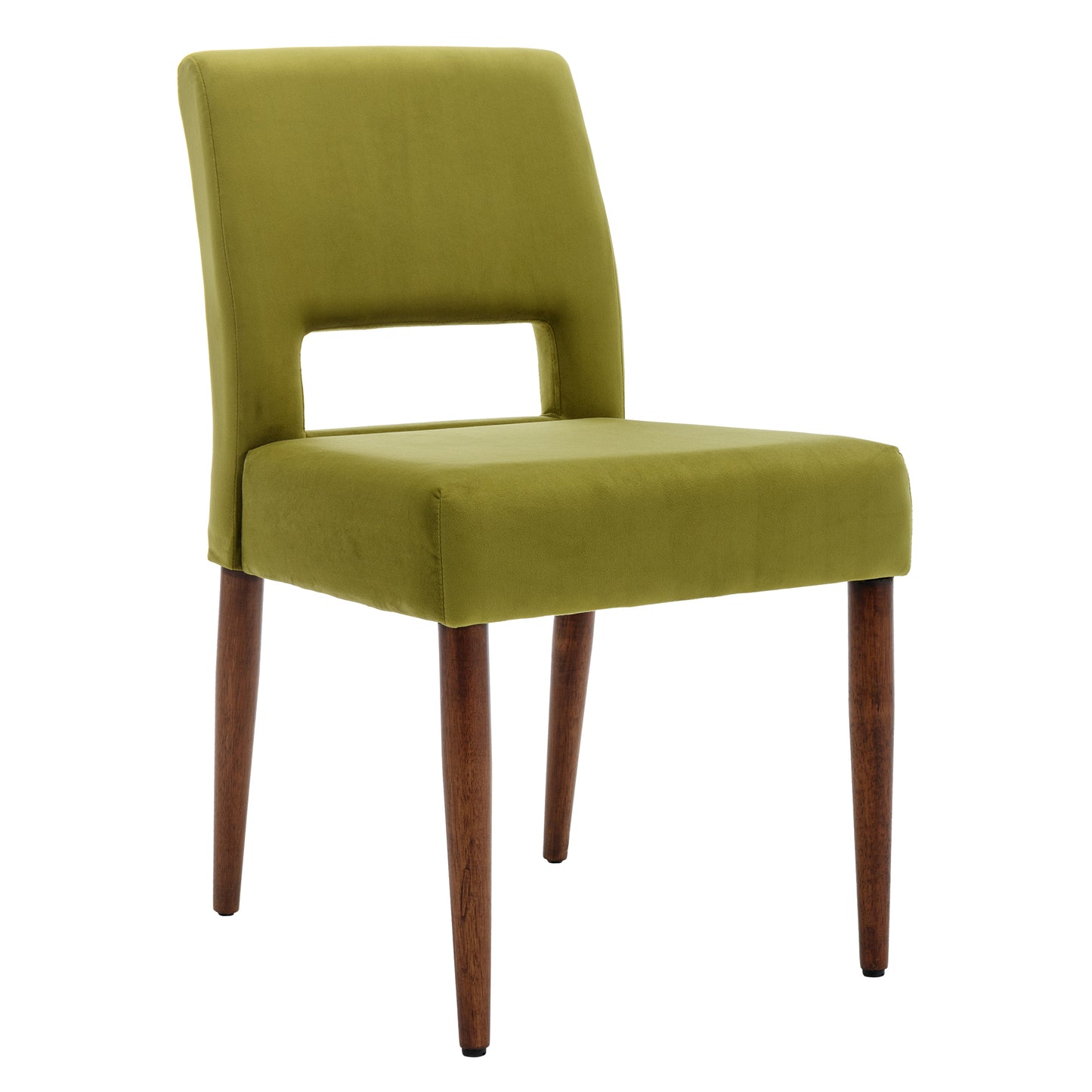 Giordano Dining Chairs with Solid Wood (Set of 2) - Green