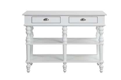 Prep-Master Kitchen Island - White