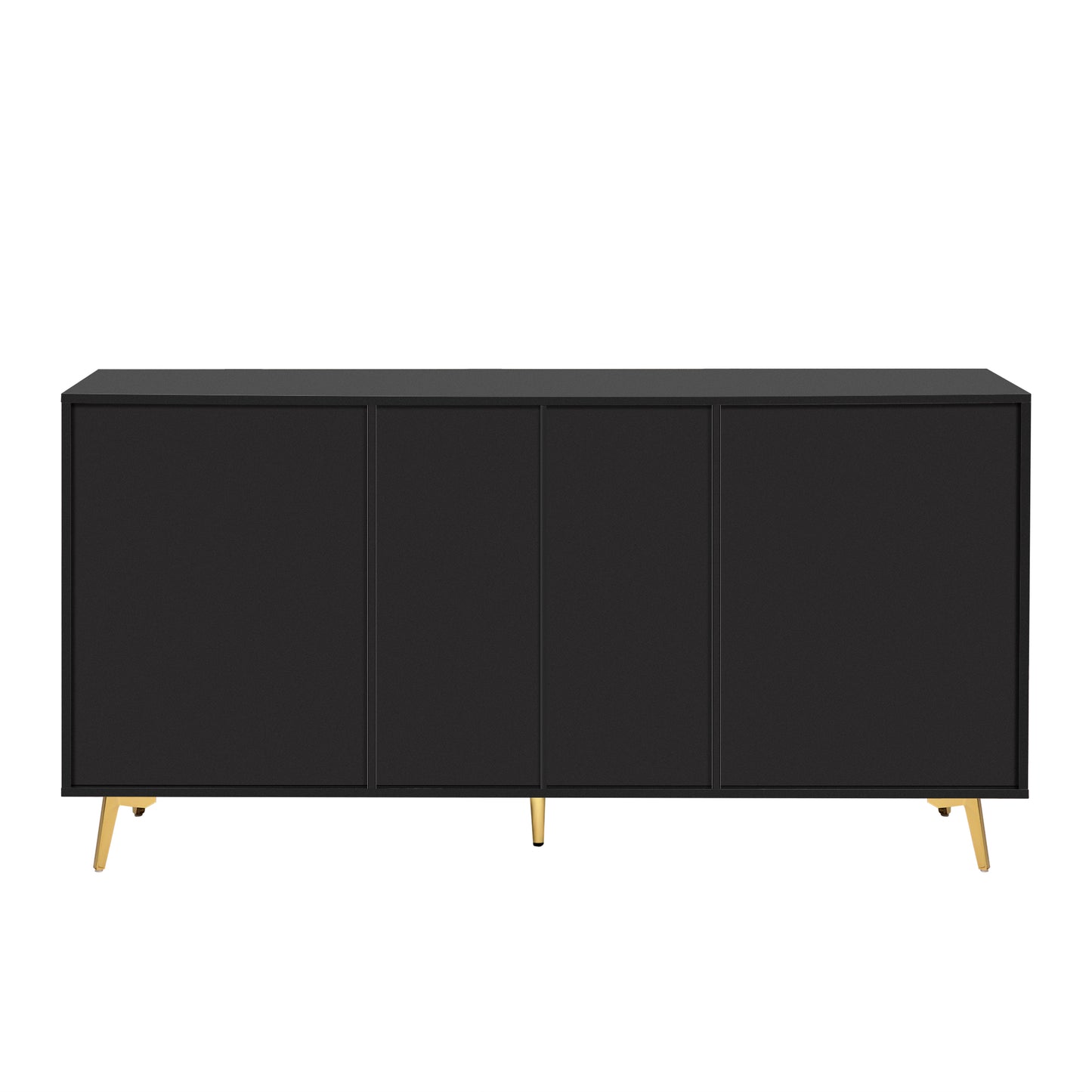 Domie Two-door Storage Cabinet - Black