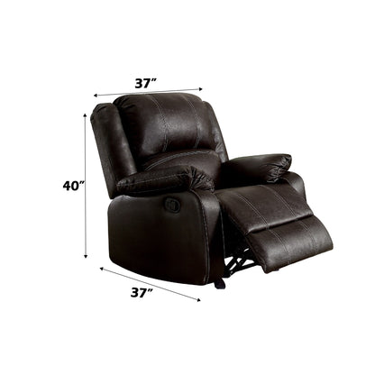 Zuriel Motion Rocker Recliner - Brown