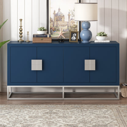 Sana Storage Cabinet - Navy Blue