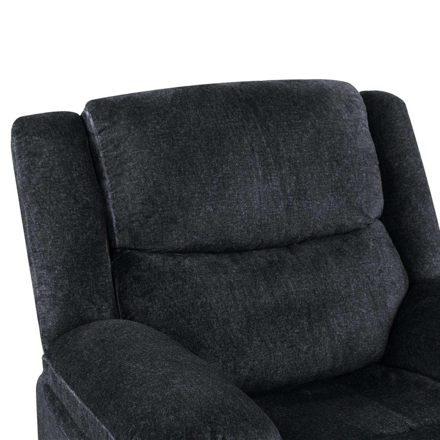 Venassa Manual Reclining Sofa - Dark Blue