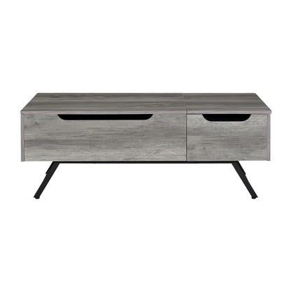 Throm Lift Top Coffee Table - Gray Oak