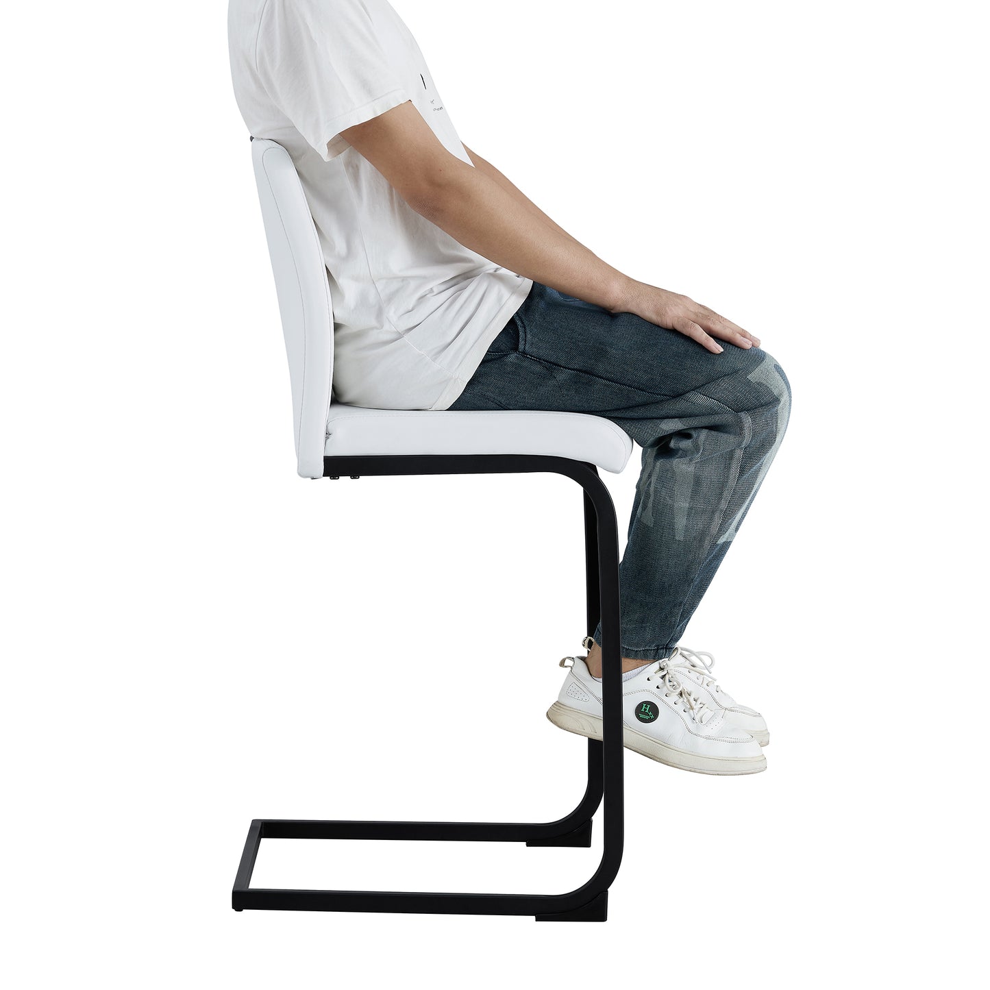 Flex Counter Height Chair - White Set of 2