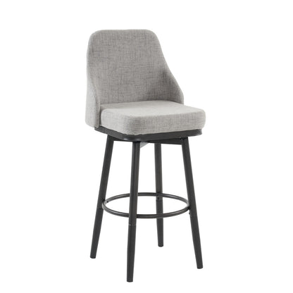 Calm Counter Height Stools - Gray Set of 2