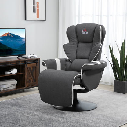 Homcom Manual Recliner - Black