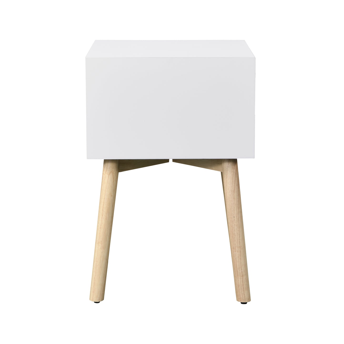 Tim Nightstand 2-Drawers - White