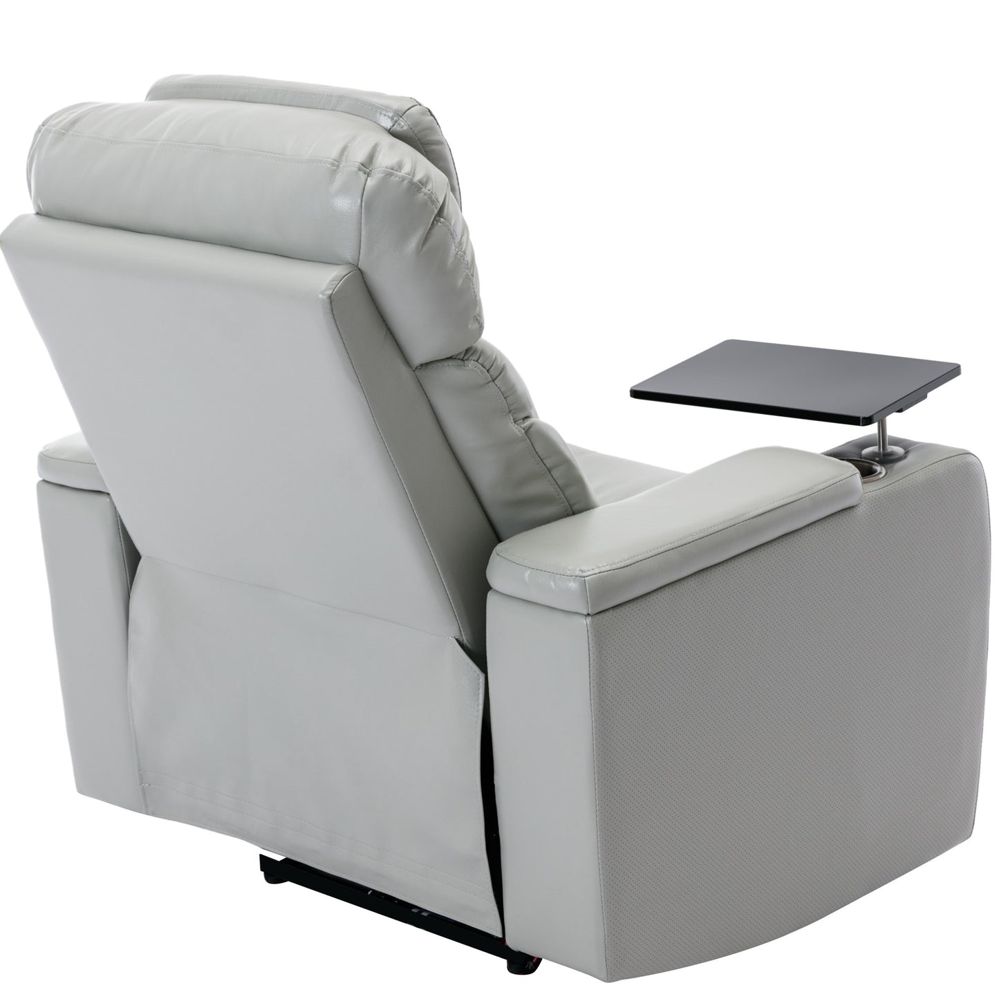 Orbit Power Motion Recliner - Light  Grey