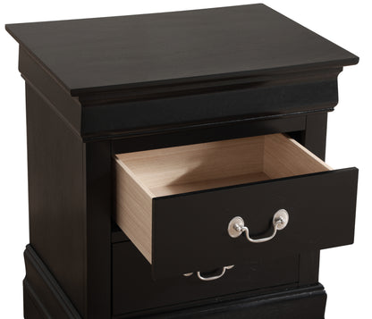 Louis Nightstand - Black