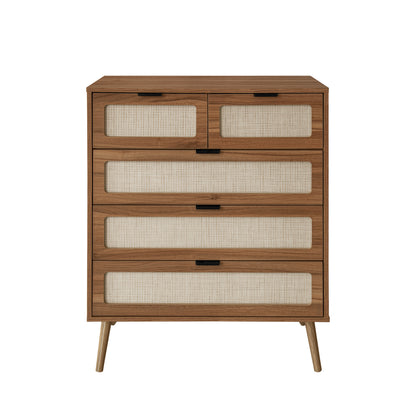 Keith II 5 Drawer  Accent Storage Cabinet - Walnut