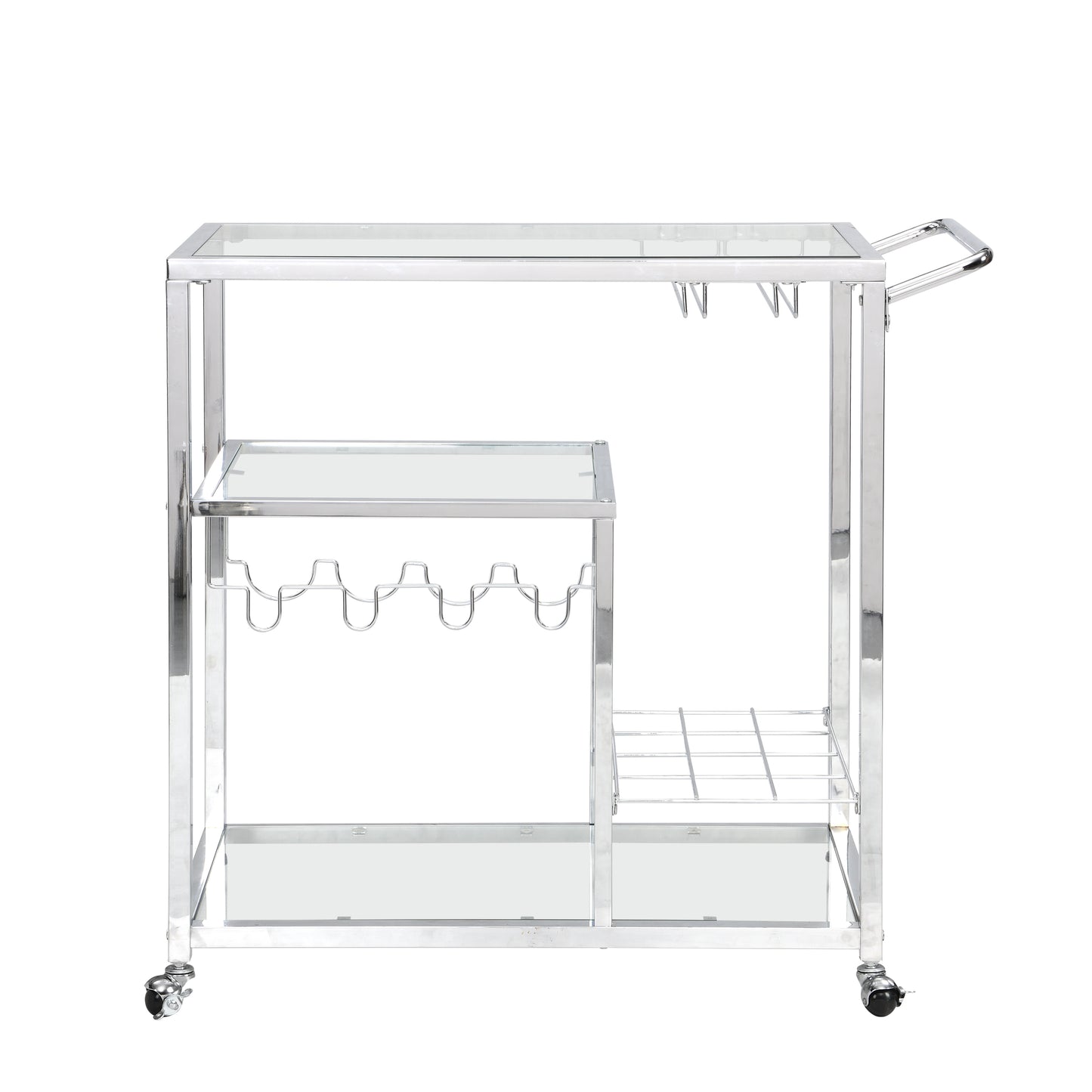 Vinovelo Serving Cart Silver