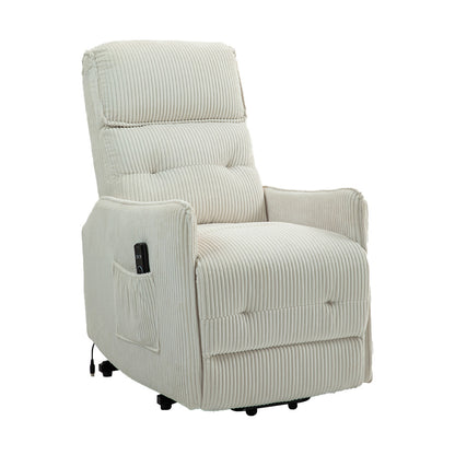 Fraser Electric Recliner Chair - Beige