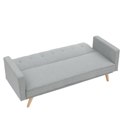 Tao Double Corner Folding Sofa Bed - Light Gray