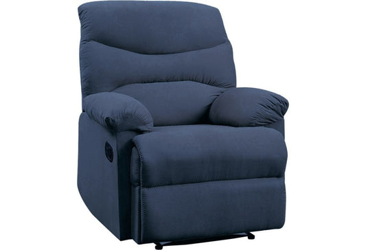 Arcadia Woven Fabric Recliner - Blue