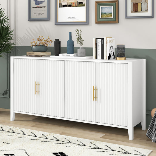 Kito Sideboard Accent Cabinet - White