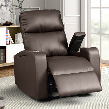 Aliza Modern Power Recliner Chair - Espresso