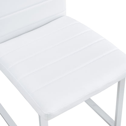 Mattos PU Dining  (Set of 2) - White