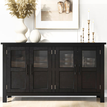 Acacia Venner Storage Cabinet - Black