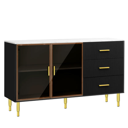 Finch Sideboard Buffet - Black