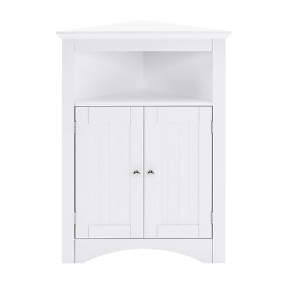 Carson II Corner Cabinet - White