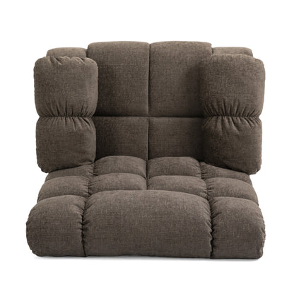 Jovan Power Recliner with Massage - Brown