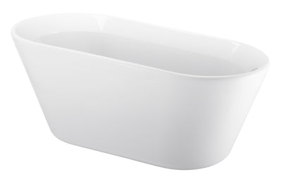 Omex 69"  Acrylic Freestanding Soaking Bathtub  - White