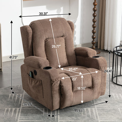 Bonilla Power Lift Recliner Chair - Brown