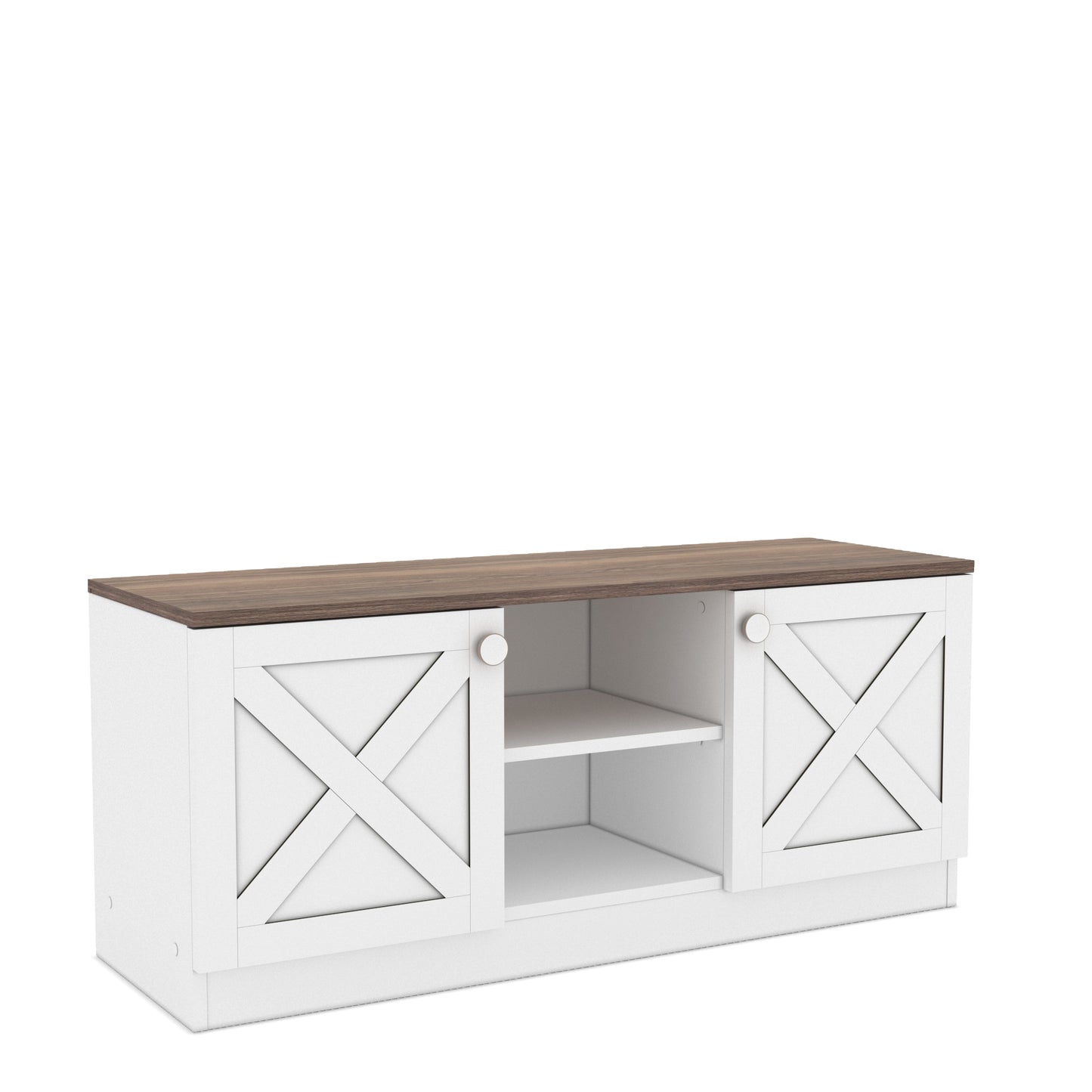 Costal TV Stand - White