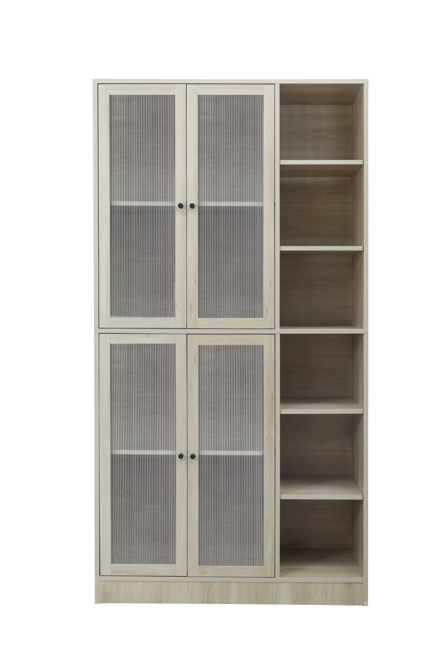 Monson Utility Storage Cabinet - Natural Wood