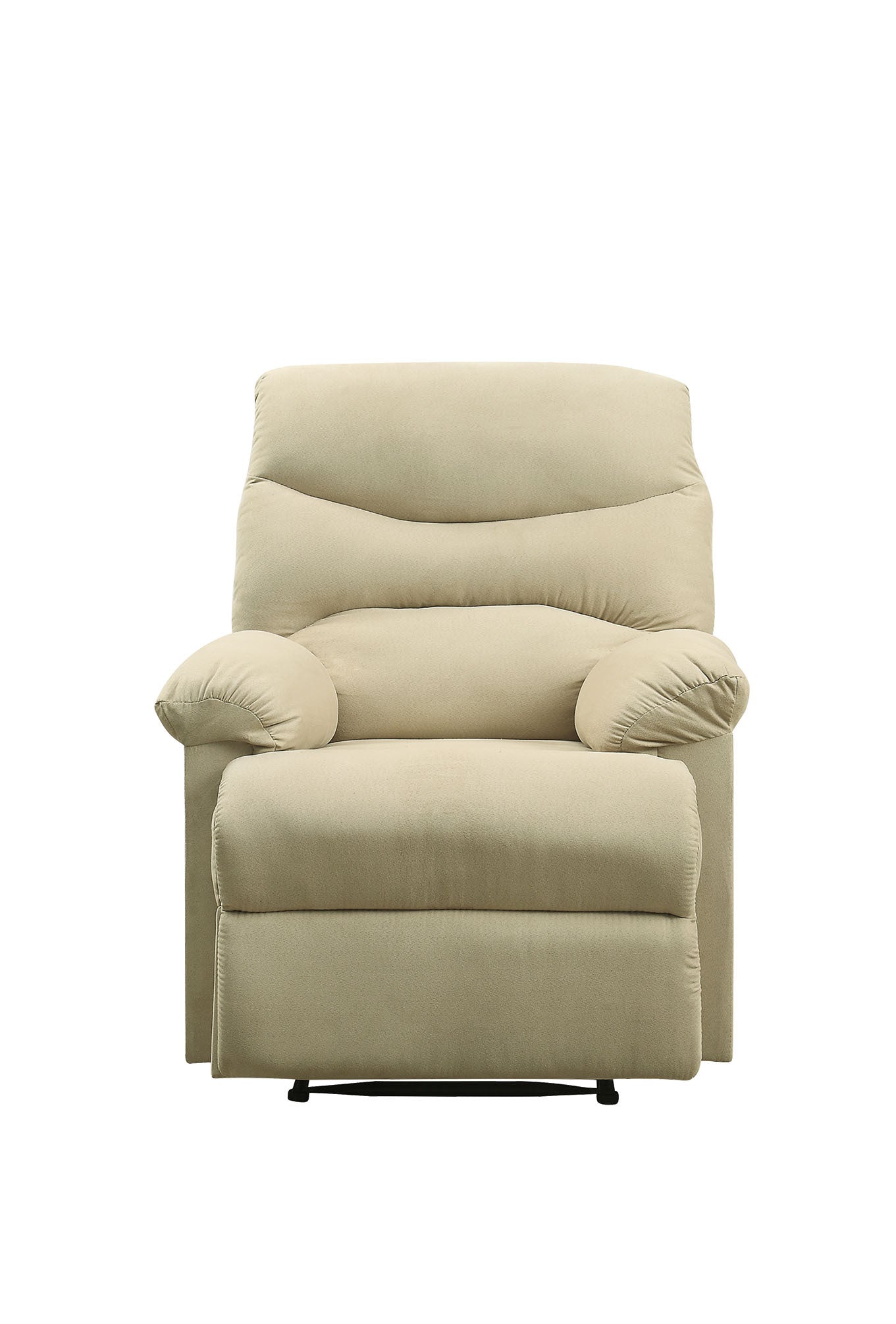 Zamora Glider Recliner with Pillow Top Armrest - Beige