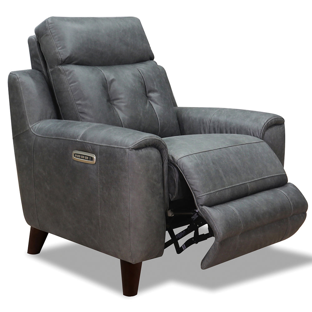 Torino Power Recliner Chair - Gray