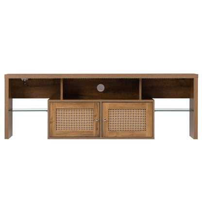 Nida TV Stand with LED lights