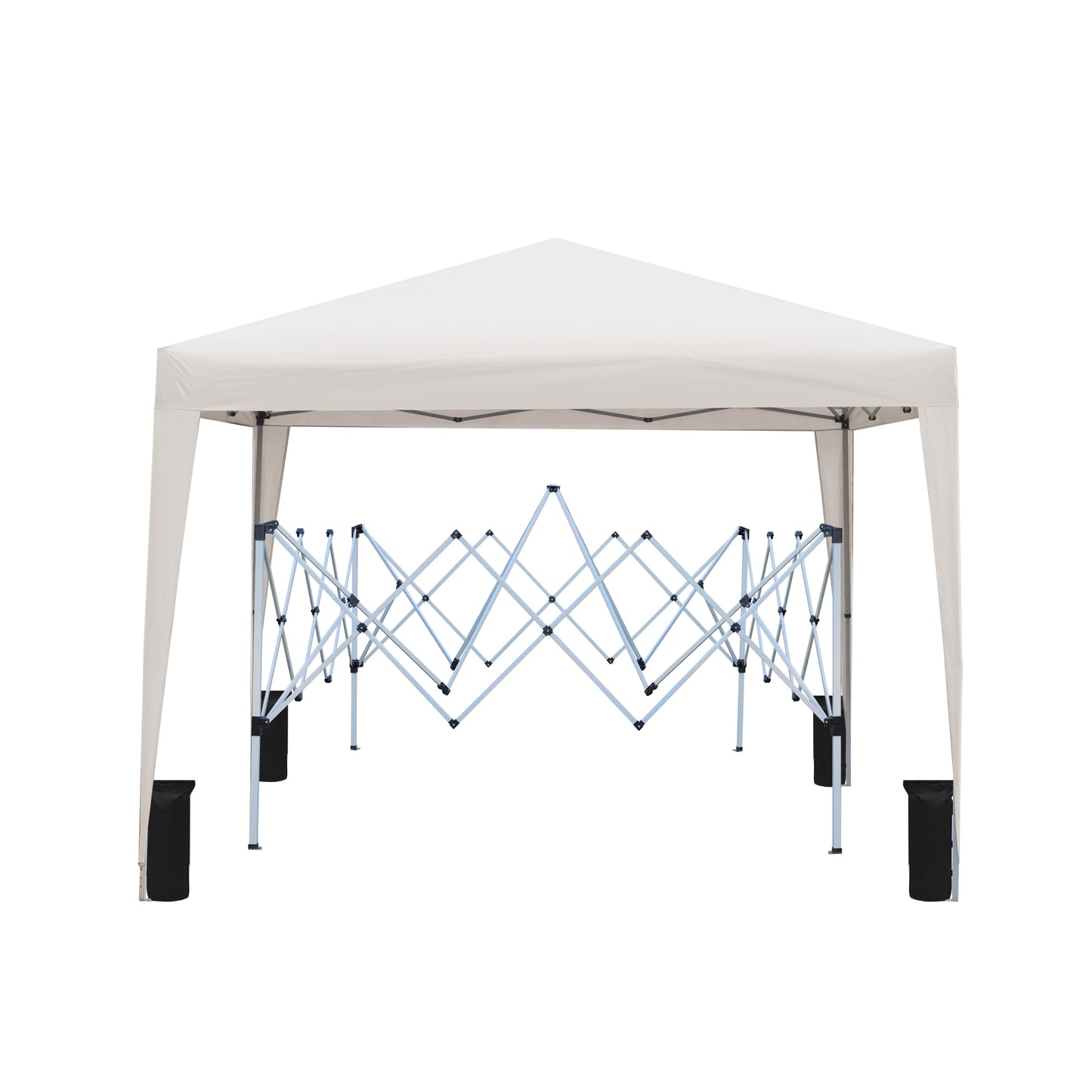 Cami 10 x 10 ft Outdoor Patio Gazebo Canopy Tent - Beige